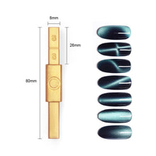 Load image into Gallery viewer, Magnetic Stick Nail Tools for Cat Eye Gel Polish Magnetic Pen Strong Magic 3D DIY Phantom Effect DIY Magnetic Board